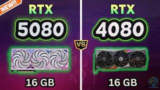 RTX 5080 vs RTX 4080 - Test in 15 Games - INSANE UPGRADE 