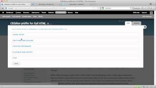 WYSIWYG in Drupal (CKEditor)