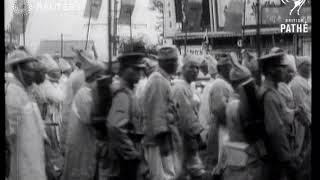 Funeral procession for Korea's last emperor (1926)