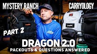 Mystery Ranch x Carryology DRAGON 2.0 // PART 2: Packouts & Your Questions Answered