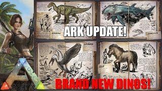 ARK: UPDATE - ALL THE BRAND NEW DINOS! - Whats coming? - XBOX/PS4/PC