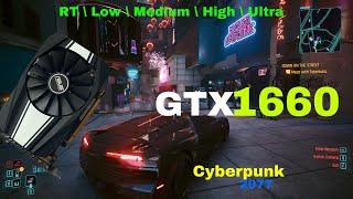 GTX 1660 - Cyberpunk 2077 | FSR 3- FG / XeSS  - Ray Tracing/Path Tracing 1080p Test