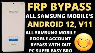 Samsung A51 Frp Bypass Android 11, V12 With Out PC ( SM-A515F ) Samsung Android 12 Frp Remove No PC