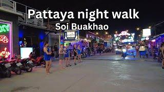 Pattaya night life vibes, Soi Buakhao, Myth night, Tree Town, Soi chaiyapoon| Thailand 2024