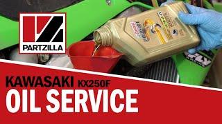 How to Change the Oil on a Kawasaki KX250 | Kawasaki KX250F Oil Change | Partzilla.com