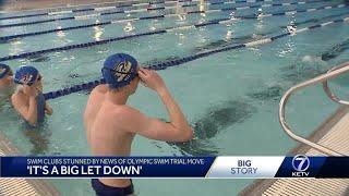 Swim clubs stunned by news of Olympic swim trial move