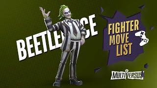 MultiVersus - Fighter Move Sets - Beetlejuice