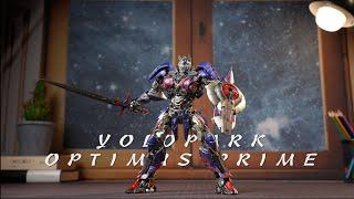 Yolopark Optimus Prime unbox and stop motion build