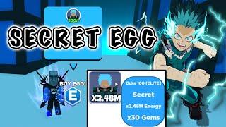 NEW CODES! I Found The New SECRET Egg In Anime Punching Simulator Update 6!