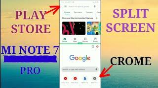 How to enable split screen in mi note 7 pro ! Mi note 7pro split screen