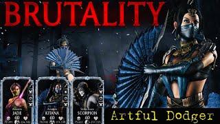 Assassin Kitana New Brutality FW Gameplay | MK Mobile