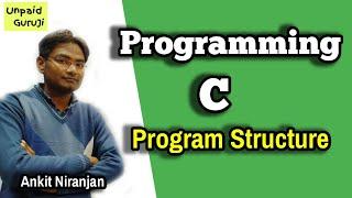 Programming C Basic Structure (Hindi) | Programming C Tutorials