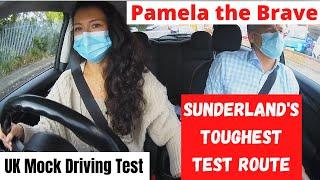 Pamela takes a Mock Test in Sunderland