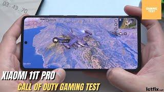 Xiaomi 11T Pro 5G Call of Duty Gaming test CODM | Snapdragon 888, 120Hz Display