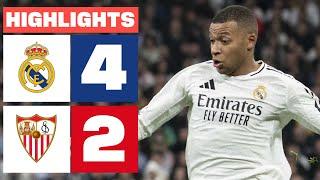 REAL MADRID 4 - 2 SEVILLA FC I HIGHLIGHTS LALIGA EA SPORTS