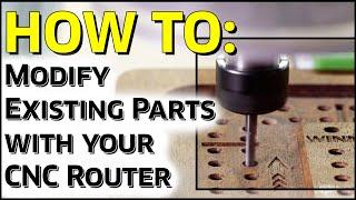 Locate & Modify Things with your CNC Router.