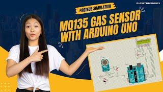 Simulating MQ135 Gas Sensor with Arduino Uno in Proteus