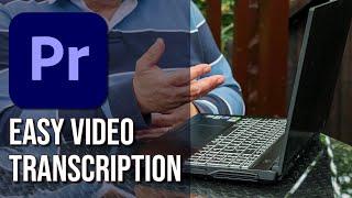 How to Transcribe Audio & Video in Adobe Premiere Pro