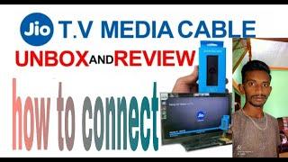 jio phone tv Cable unbox & review | how to connect || kannada  ||