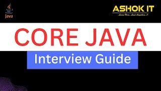 Core Java FAQs : A Must-Watch for Java Developers