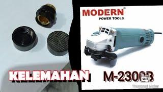 Kelemahan Gerinda Modern M-2300B