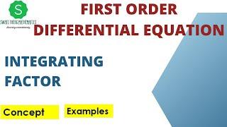 What is Integrating Factor (IF) | How to solve questions using integrating factor bsc maths be maths