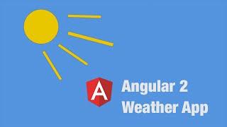 Angular 2 Full App Tutorial - Weather App - #3 Create first Components