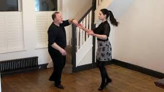 003 - Swing Dance Basics - Rock 'n' Roll Jive Turns (Learn the basic send out & return for the Jive)