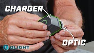 This Red Dot Optic Has A Wireless Charging Cover | Olight Osight Red Dot Optic