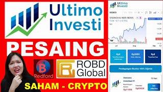 Ultimo Investi Aplikasi Penghasil Uang Pesaing Trading Redford dan ROBD Global, Scam/Penipuan?