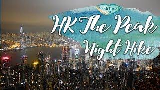 Hong Kong Night Views at Lugard Road