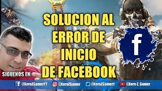 CoDM Solución Error de Login de Facebook Call of Duty Mobile error inicio de facebook | XeroZGamer