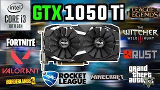 GTX 1050 Ti + Intel i3-10100F - Test in 10 Games in 2024