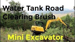 #256 - Cleared The Hillside For Water Tank With New Excavator!