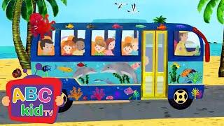 Wheels on the Bus and Vehicles | ABC Kid TV Nursery Rhymes & Kids Songs