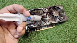 How To Replace GPU Thermal Paste || Easy & Simple Method #Gpu #paste #graphicscard