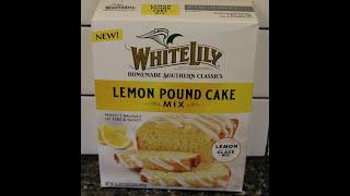 White Lily Lemon Pound Cake Mix Review