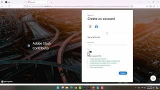 How to Create Adobe Stock Contributor Account 2024