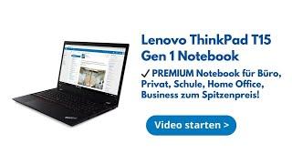 Lenovo ThinkPad T15 Gen 1 Notebook