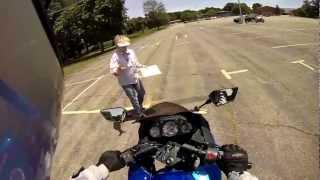 POV Motorcycle Skills Test - PASSED