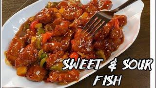 SWEET & SOUR FISH Fillet, Easy & Delicious!