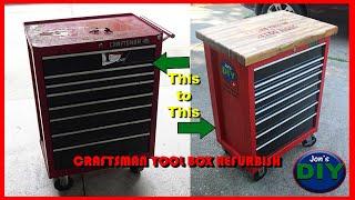 Craftsman Toolbox Refurbish  (Jon's DIY)