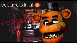 (PASANDO FNAF)  Me PASO la noche 1 Y 2 | Fran Animaciones y gameplay