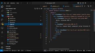 How to Setup Tailwind CSS 4 in Next.js Project in Visual Studio Code Full Project For Beginners