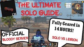 How To Play Solo Guide - Official Bloody Server | Last Island Of Survival / Last Day Rules Survival