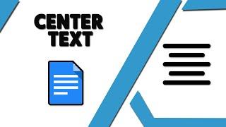 How to Center Text in Google Docs Table