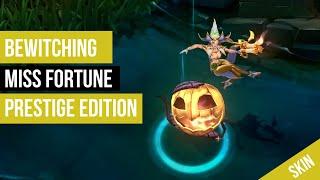 Bewitching Miss Fortune Prestige Edition Skin Gameplay • LoL