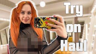 [4K]  Try On Haul with Chloe Lust | MY FAVORITE TRANSPARENT CLOTHES