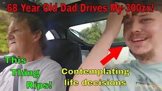 I Let My 68 Year Old Dad Drive My 300zx Project Car!