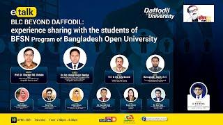 BLC BEYOND DAFFODIL: experience sharing with the students of BFSN program